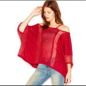 NWT Free People Echo 3/4 Sleeve Knit Top